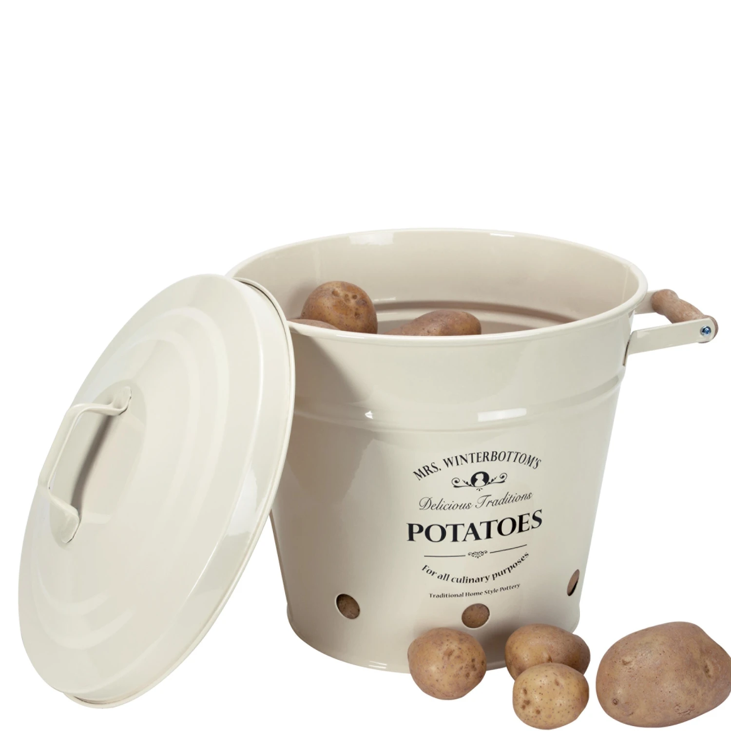 MRS. WINTERBOTTOM'S Kartoffeleimer Höhe 26cm 3 MRS. WINTERBOTTOM'S Kartoffeleimer Höhe 26cm – Bild 3