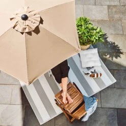 SIESTA Sonnenschirm Mit Kurbel Ø250m -Wohnstil Angebote Store 10192057 1