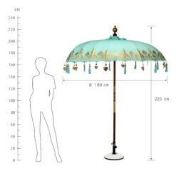 ORIENTAL LOUNGE Sonnenschirm Ø180cm -Wohnstil Angebote Store 10196769 2