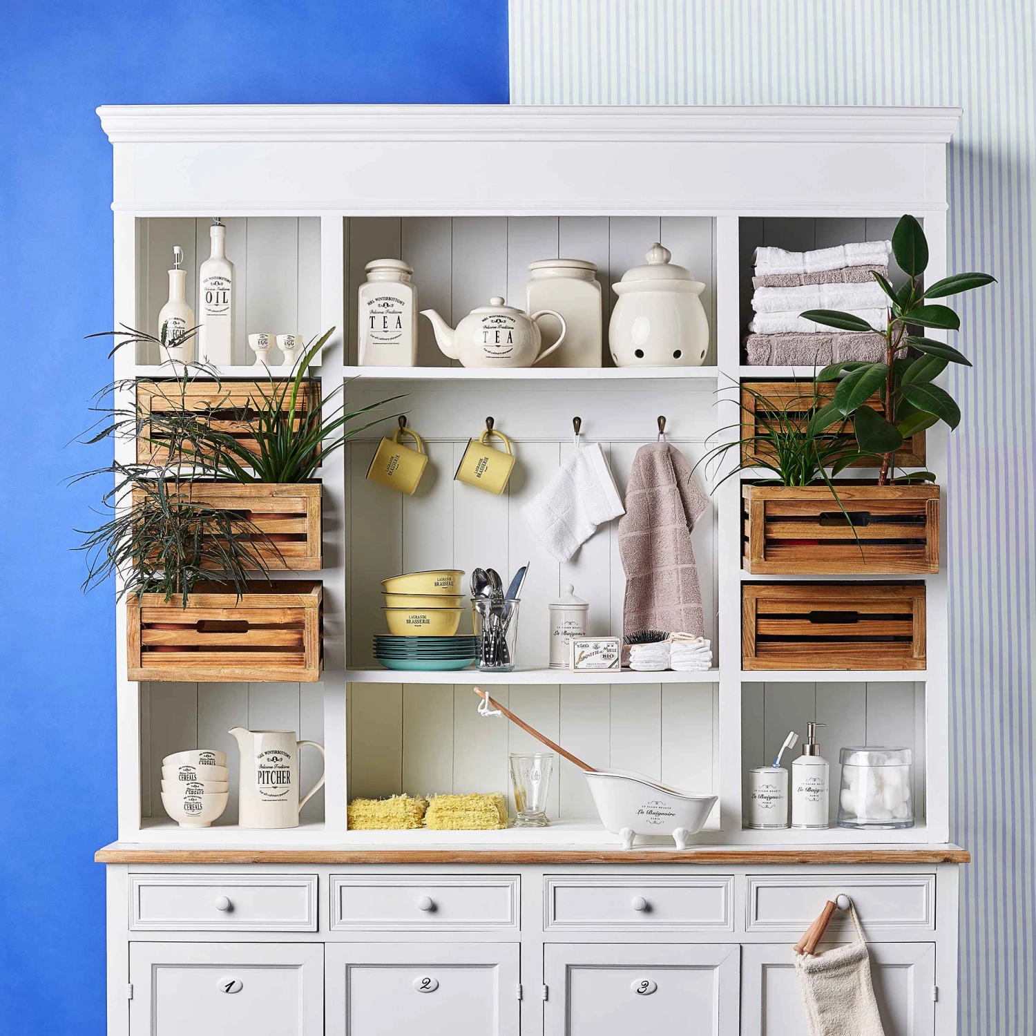 SALON BEAUTÉ Utensilienbehälter Badewanne 5 SALON BEAUTÉ Utensilienbehälter Badewanne – Bild 5