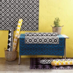 COLOUR CLASH In- & Outdoor-Teppich Mosaik L 150 X B 90cm -Wohnstil Angebote Store 10206896 5