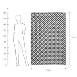 COLOUR CLASH In- & Outdoorteppich Mosaik L 180 X B 118cm -Wohnstil Angebote Store 10206897 2