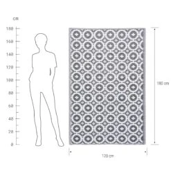 COLOUR CLASH In- & Outdoorteppich Mosaik L 180 X B 118cm -Wohnstil Angebote Store 10210627 2