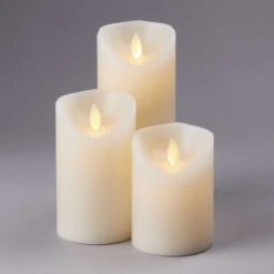 GLOWING FLAME LED Kerzen 3er-Set -Wohnstil Angebote Store 10212428 1