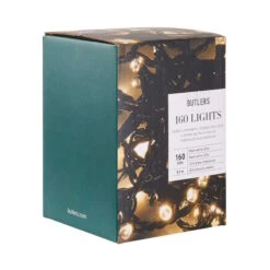 160 LIGHTS LED-Lichterkette 160 Lichter Outdoor -Wohnstil Angebote Store 10212620 2