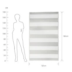 COLOUR CLASH In- & Outdoor-Teppich Streifen L 180 X B 120cm -Wohnstil Angebote Store 10214549 2