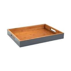 BAMBOO Tablett Mit Griffen L 40 X B 30cm -Wohnstil Angebote Store 10216046