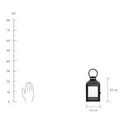 LIGHTHOUSE Laterne Höhe 24cm -Wohnstil Angebote Store 10216238 3