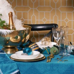 GOLDEN TWENTIES Karaffe Mit Goldrand Und Rillen 1l -Wohnstil Angebote Store 10216983 4