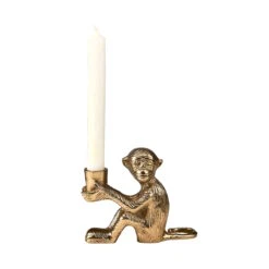 LE SINGE Kerzenhalter Affe -Wohnstil Angebote Store 10217347 2