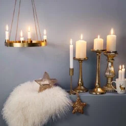 ROYAL Kerzenständer Für Stumpenkerzen Höhe 32cm -Wohnstil Angebote Store 10217592 4