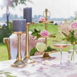 ROYAL Kerzenständer Für Stumpenkerzen Höhe 32cm -Wohnstil Angebote Store 10217592 5