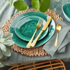 DE LA ROYA Platzteller L 34 X B 29cm -Wohnstil Angebote Store 10218998 1