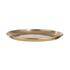 ORIENTAL LOUNGE Deko Tablett Glänzend Ø 45 Cm -Wohnstil Angebote Store 10219405 1