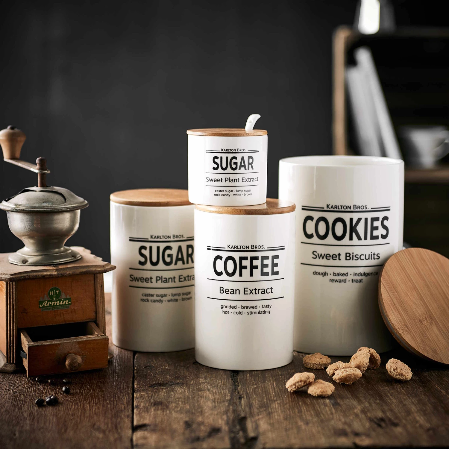 KARLTON BROS. Vorratsdose Cookies 2700ml 2 KARLTON BROS. Vorratsdose Cookies 2700ml – Bild 2