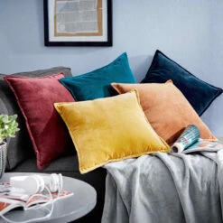 COTTON VELVET Kissen L 45 X B 45cm -Wohnstil Angebote Store 10220843 1