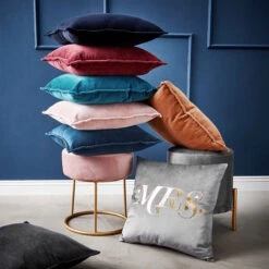 COTTON VELVET Kissen L 45 X B 45cm -Wohnstil Angebote Store 10220843 3