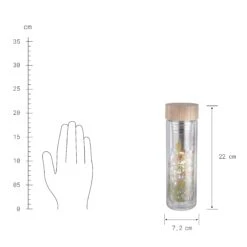 TEA TENDER Teeflasche Mit Blumendruck 450ml -Wohnstil Angebote Store 10221243 2