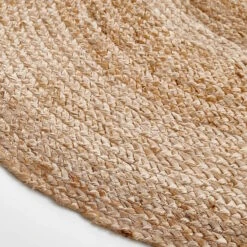 ALL NATURE Hanf-Teppich Ø110cm -Wohnstil Angebote Store 10221289 4