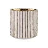 GOLDIE Blumentopf Streifen Ø12cm