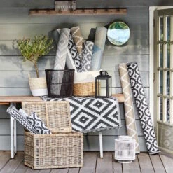 COLOUR CLASH In- & Outdoor-Teppich Ethno Rauten L 150 X B 90cm -Wohnstil Angebote Store 10222156 7