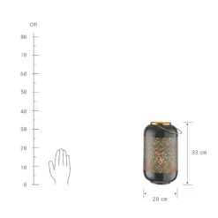 EMILIE Laterne H 36cm -Wohnstil Angebote Store 10222294 1