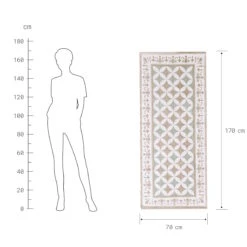 SILENT DANCER Läufer Kacheln L 70 X B 170cm -Wohnstil Angebote Store 10222788 2