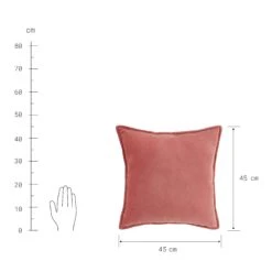 COTTON VELVET Kissen L 45 X B 45cm -Wohnstil Angebote Store 10223034 2