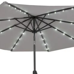 SUN & STARS Sonnenschirm Mit LED-Solar-Lichter Ø180cm 16 SUN & STARS Sonnenschirm Mit LED-Solar-Lichter Ø180cm -Wohnstil Angebote Store 10223847 6