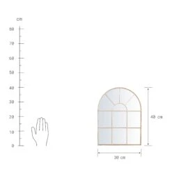 FINESTRA Fensterspiegel L 30 X H 40cm -Wohnstil Angebote Store 10224102 2