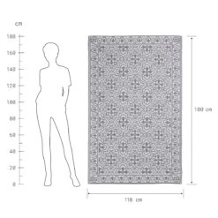 COLOUR CLASH In- & Outdoor-Teppich Kacheln L 180 X B 118cm -Wohnstil Angebote Store 10224166 2