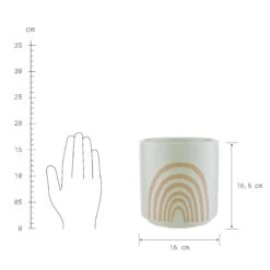 HAPPY RAINBOW Blumentopf Ø14cm -Wohnstil Angebote Store 10224337 2