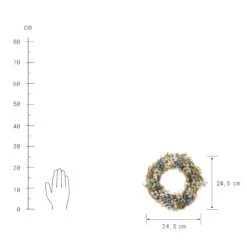 FLOWER MARKET Trockenblumenkranz Ø25cm -Wohnstil Angebote Store 10224617 2