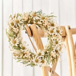 FLOWER MARKET Trockenblumenkranz Bleache Ø25cm -Wohnstil Angebote Store 10224619 5