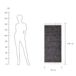 ETHNO LODGE Läufer Rauten L 140 X B 70cm -Wohnstil Angebote Store 10224687 2