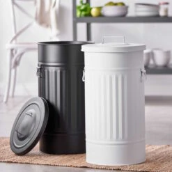 ZINC Mülltonne 'Oskar' 40l -Wohnstil Angebote Store 10224860 4