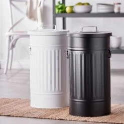 ZINC Mülltonne 'Oskar' 40l -Wohnstil Angebote Store 10224863 4