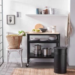 ZINC Mülltonne 'Oskar' 40l -Wohnstil Angebote Store 10224863 5