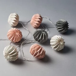 HANAMI LED-Lampions 8 Lichter Mit USB-Batteriefach -Wohnstil Angebote Store 10224963 3