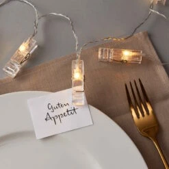 CLIP ART LED-Klammern 10 Lichter Mit USB-Batteriefach -Wohnstil Angebote Store 10224974 6