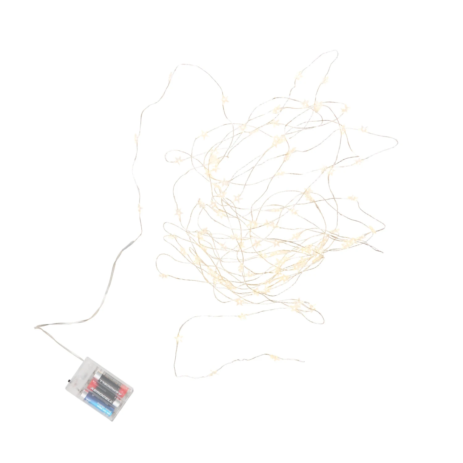 STAR LIGHTS LED-Drahtlichterkette Sterne 100 Lichter Mit USB-Batteriefach 4 STAR LIGHTS LED-Drahtlichterkette Sterne 100 Lichter Mit USB-Batteriefach – Bild 4