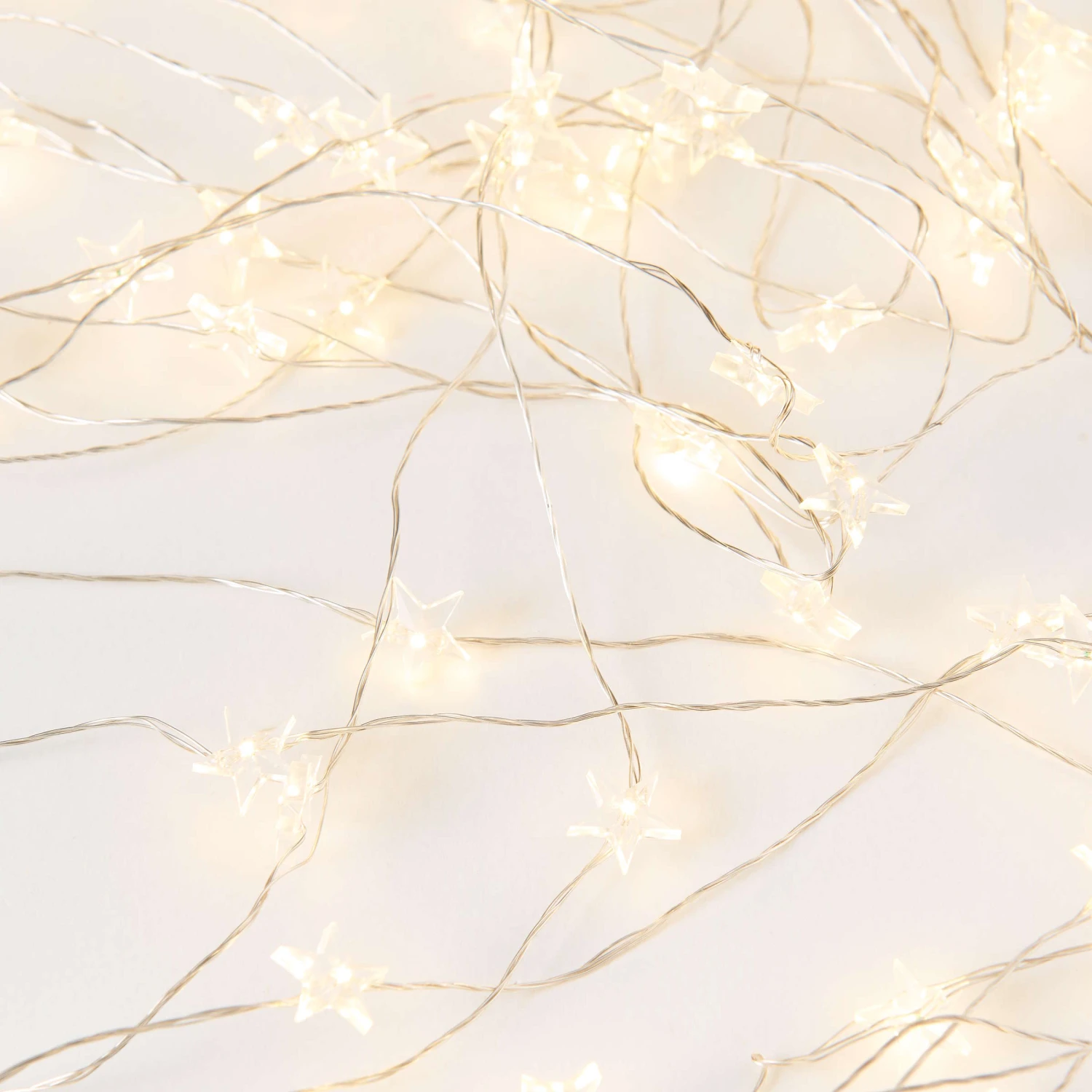 STAR LIGHTS LED-Drahtlichterkette Sterne 100 Lichter Mit USB-Batteriefach 6 STAR LIGHTS LED-Drahtlichterkette Sterne 100 Lichter Mit USB-Batteriefach – Bild 6