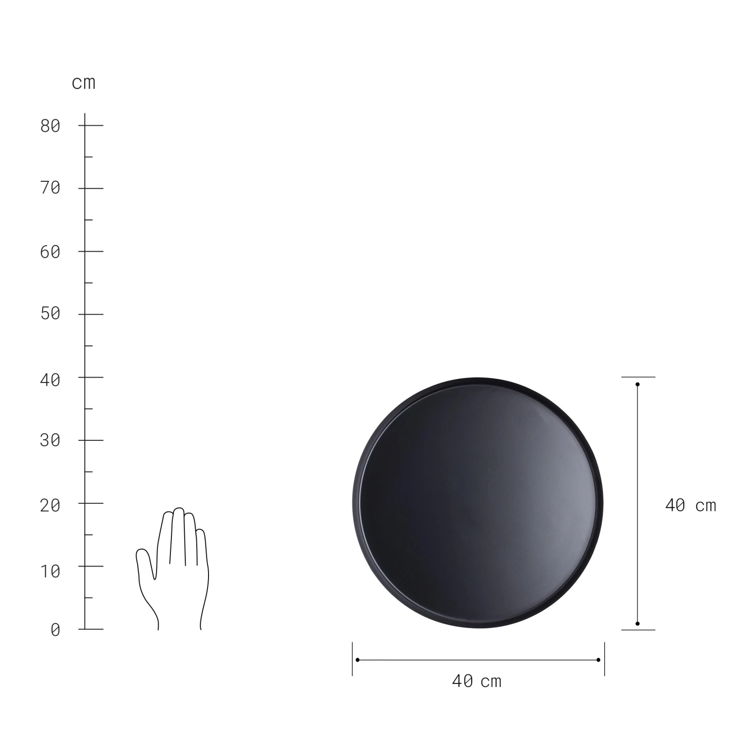 EXHIBITION Deko-Tablett Ø40cm 8 EXHIBITION Deko-Tablett Ø40cm – Bild 8