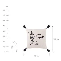 MUSE Kissen Line Art L 50 X B 50cm -Wohnstil Angebote Store 10225816 3