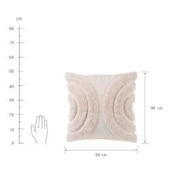 WHITE RAINBOW Kissen L 50 X B 50cm -Wohnstil Angebote Store 10225820 3