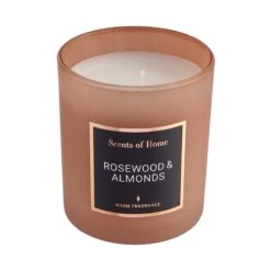 SCENTS OF HOME Duftkerze Rosewood & Almond Mit Sojawachs -Wohnstil Angebote Store 10225872 2