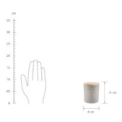 HOME & SOUL Duftkerze Cotton Clouds No.1 Mit Sojawachs -Wohnstil Angebote Store 10225879 4