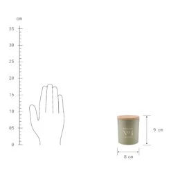 HOME & SOUL Duftkerze Lemon Grass No. 4 Mit Sojawachs -Wohnstil Angebote Store 10225882 4