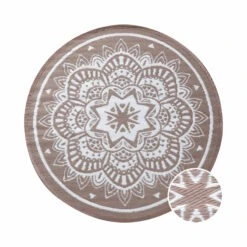 COLOUR CLASH In- & Outdoor-Teppich Flora Ø150cm -Wohnstil Angebote Store 10226110 3