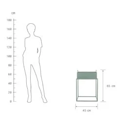 PLANTA Pflanzkasten Mit Gestell B 45 X T 21cm -Wohnstil Angebote Store 10226176 3